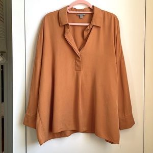 COS button up blouse